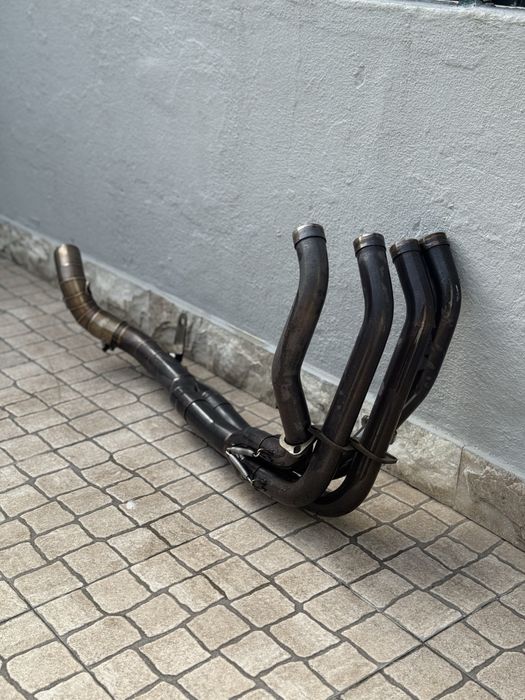 Linha Performance Kawasaki z900- Coletores+link pipe- 1 Sonda Lambda