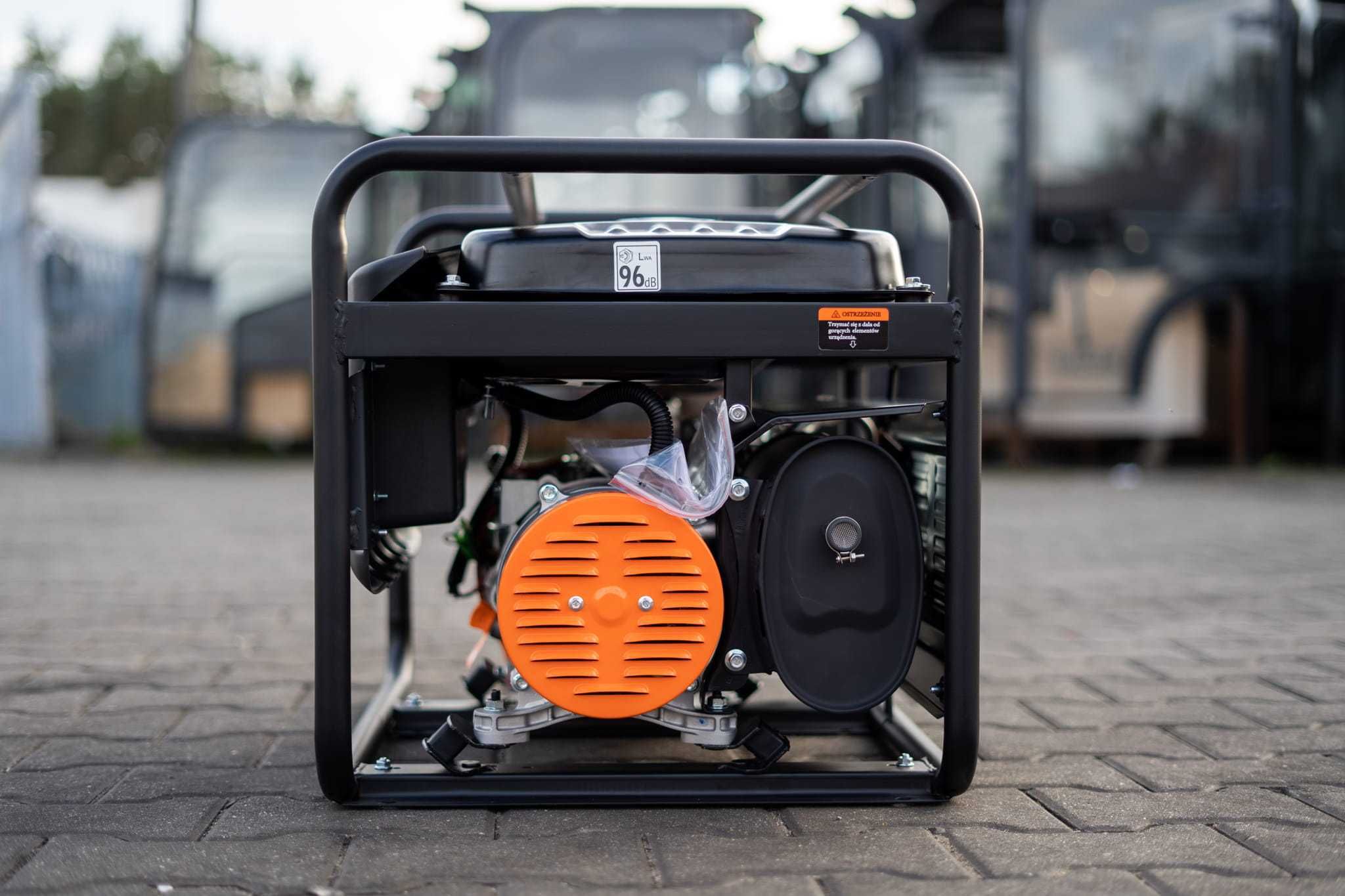NOWY AGREGAT Generator PRĄDU Kingway 3000W Benzyna 4T 12L MIEDŹ Gwar 3