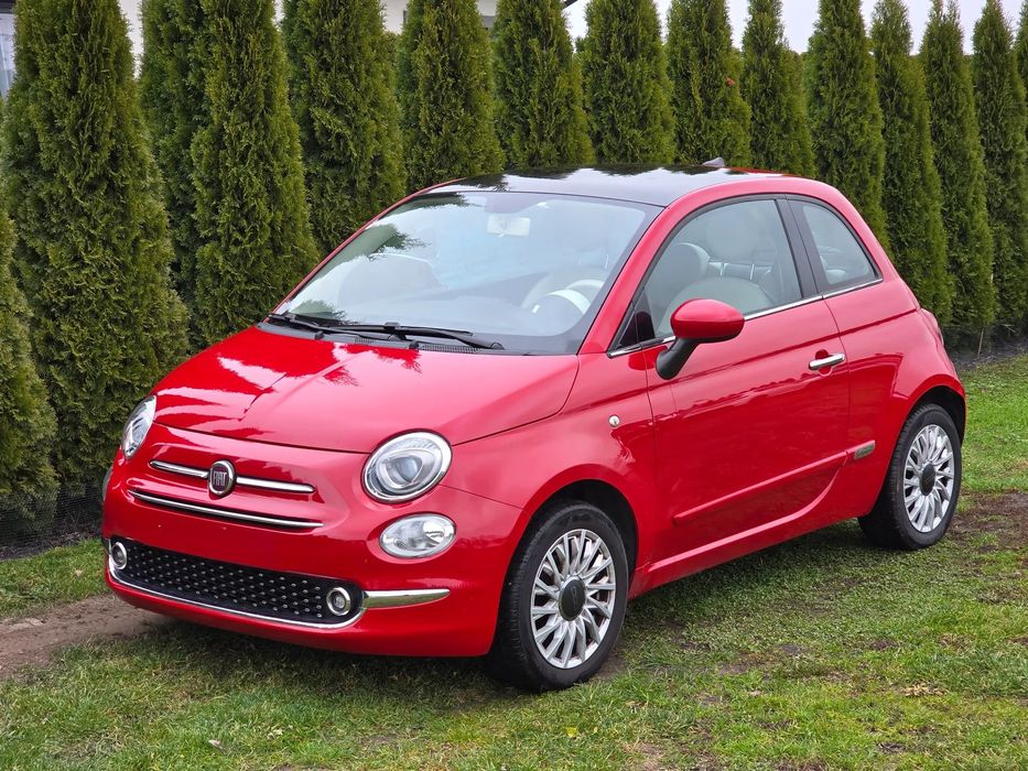 Fiat 500 Lounge.Panorama.Alufelgi.Czujnik PDC.