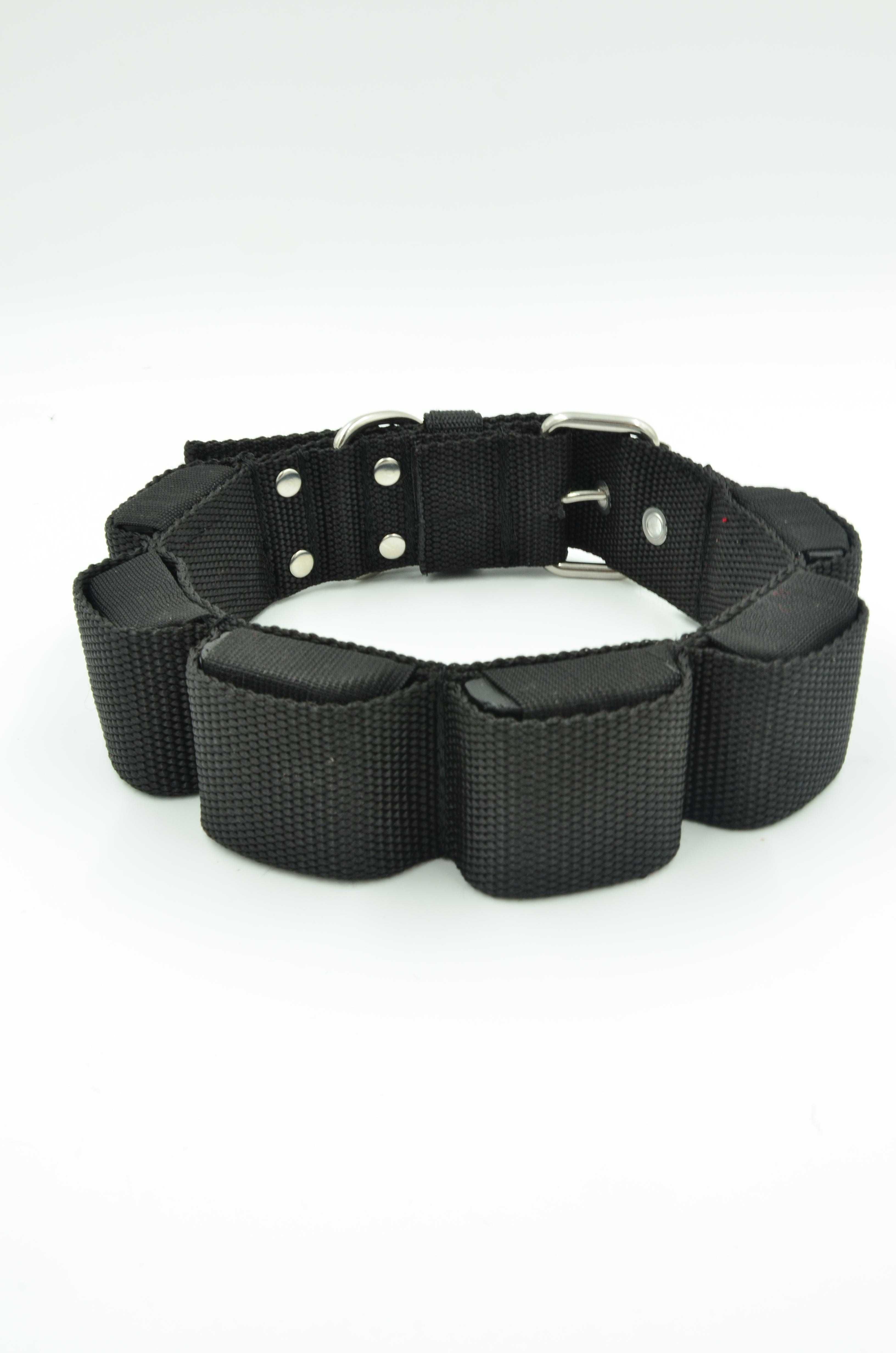 Obroża szer. 4cm z Obciążeniem do Treningu Roz. 58cm-66cm