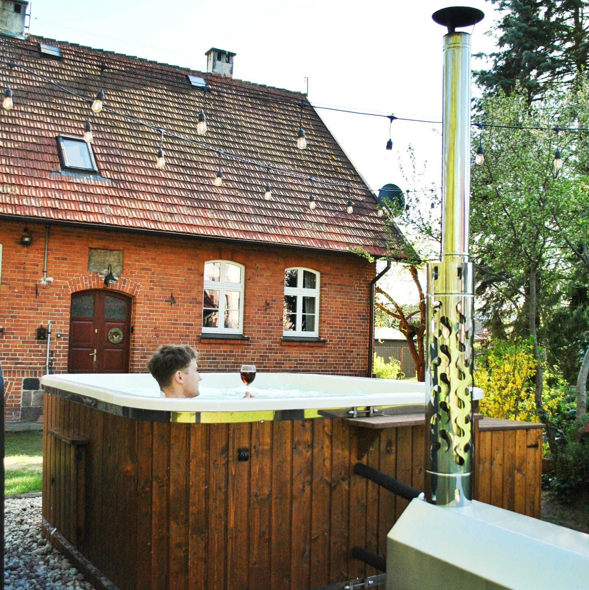 Dom z balią na wyłączność dla 9 osób, Mazury, Spychowo