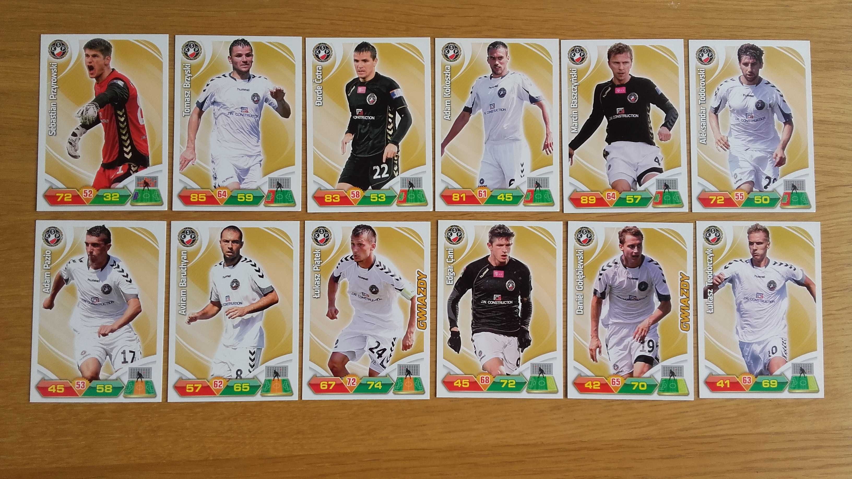 karty panini ekstraklasa 2012 polonia warszawa