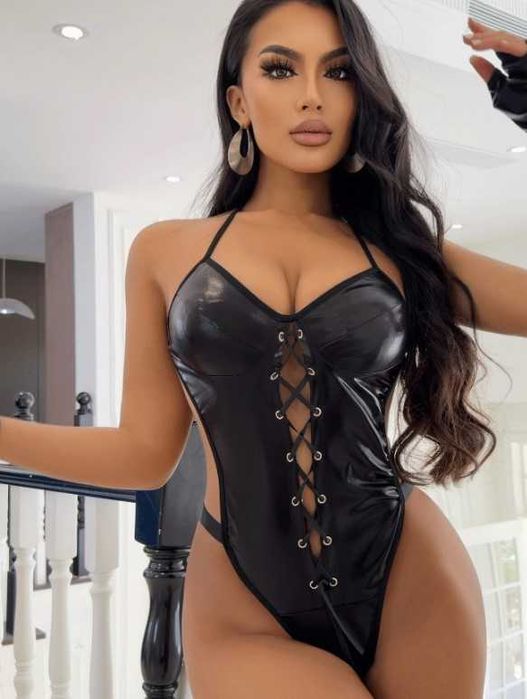 Lingerie sexy body preto