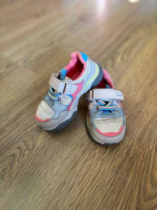 Дитячі кросівки Clarks, кеди, кросівочки, черевики Кларкс, розмір 22