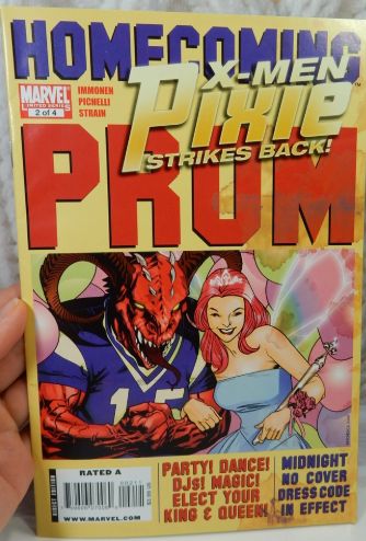 книга журнал английский Комиксы Marvel X-Men Pixie Strikes Back 2010