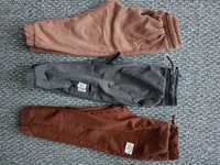 Spodnie dresowe zestaw Sinsay r.98 Podjuchy