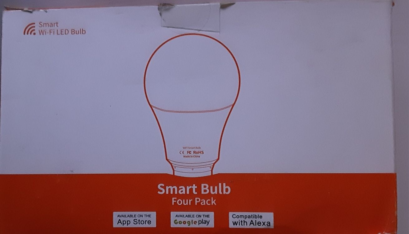 Умные лампы Smart Buld, 4 штуки