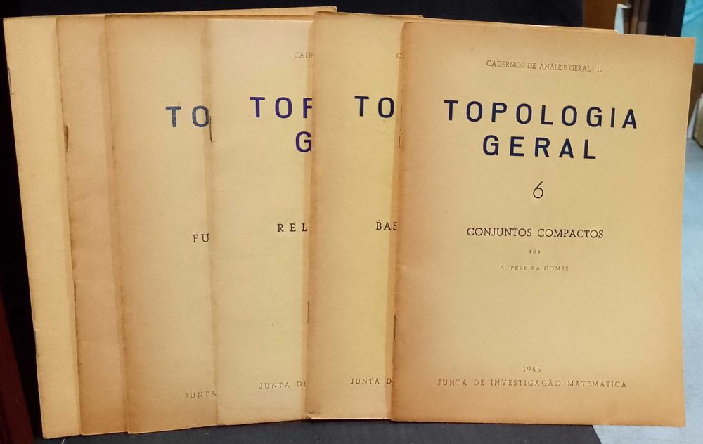 Topologia Geral 1944 António Aniceto Monteiro etc.