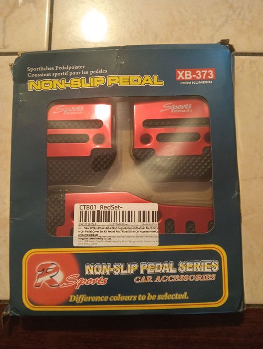 Nakładki na pedały NOWE!