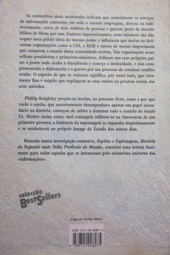 Phillip Knightley - ESPIÕES E ESPIONAGEM