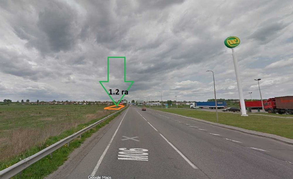 Продам комерційну ділянку 1.2 га, фасад траси Львів – Київ