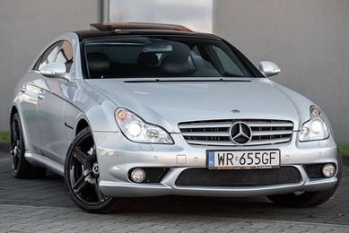 Mercedes CLS 55 AMG 476KM V8 2006 Designo Automat Przebieg 218 Tys Km