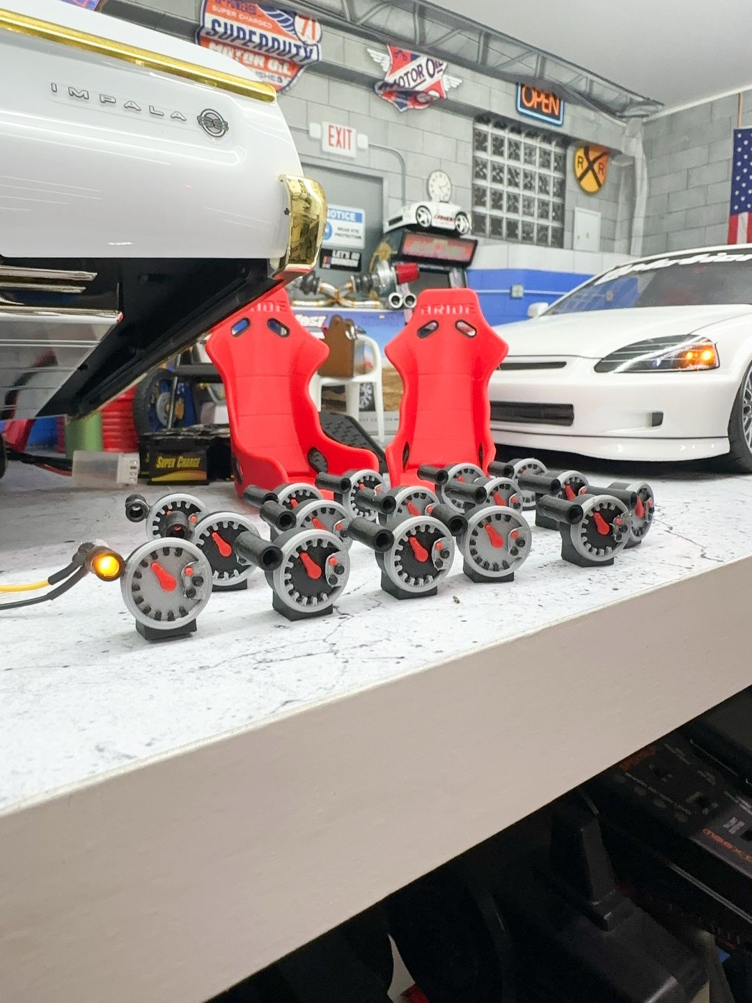 Muito material RC crawler scale