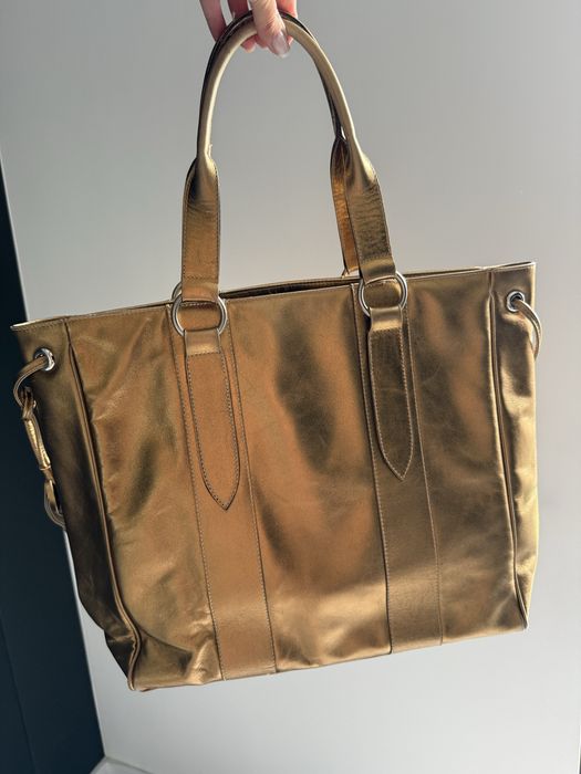 Ballin torebka shopper shopperka duża skóra  lekka tote bag na ramię