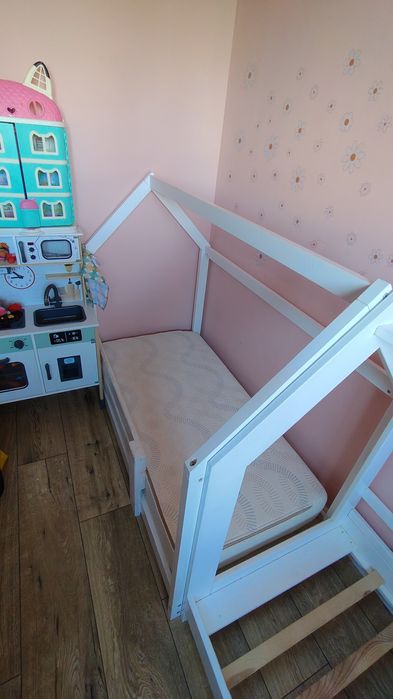 Łóżko dziecięce domek 70x140