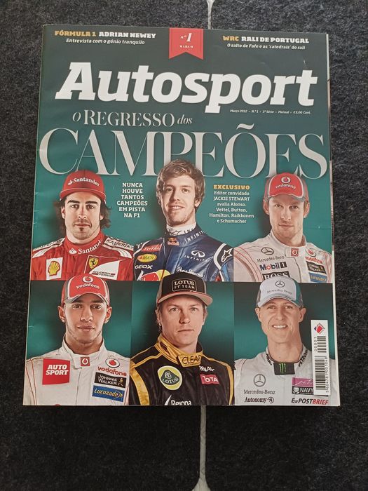 Coleção de revistas AUTOSPORT