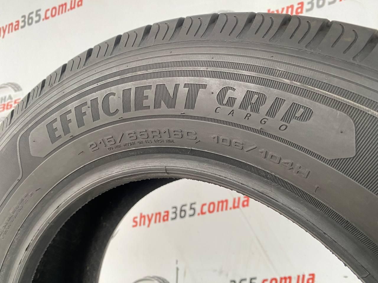 шини бу літо 215/65 r16c goodyear efficientgrip cargo 8mm