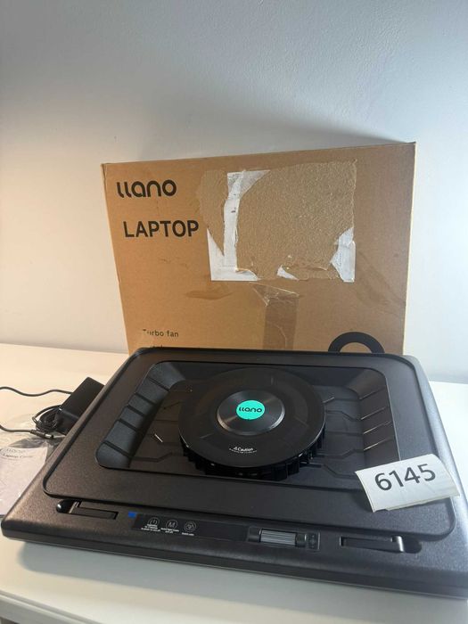 llano Podkładka chłodząca do laptopa z wentylatorem turbo RGB (6145-80