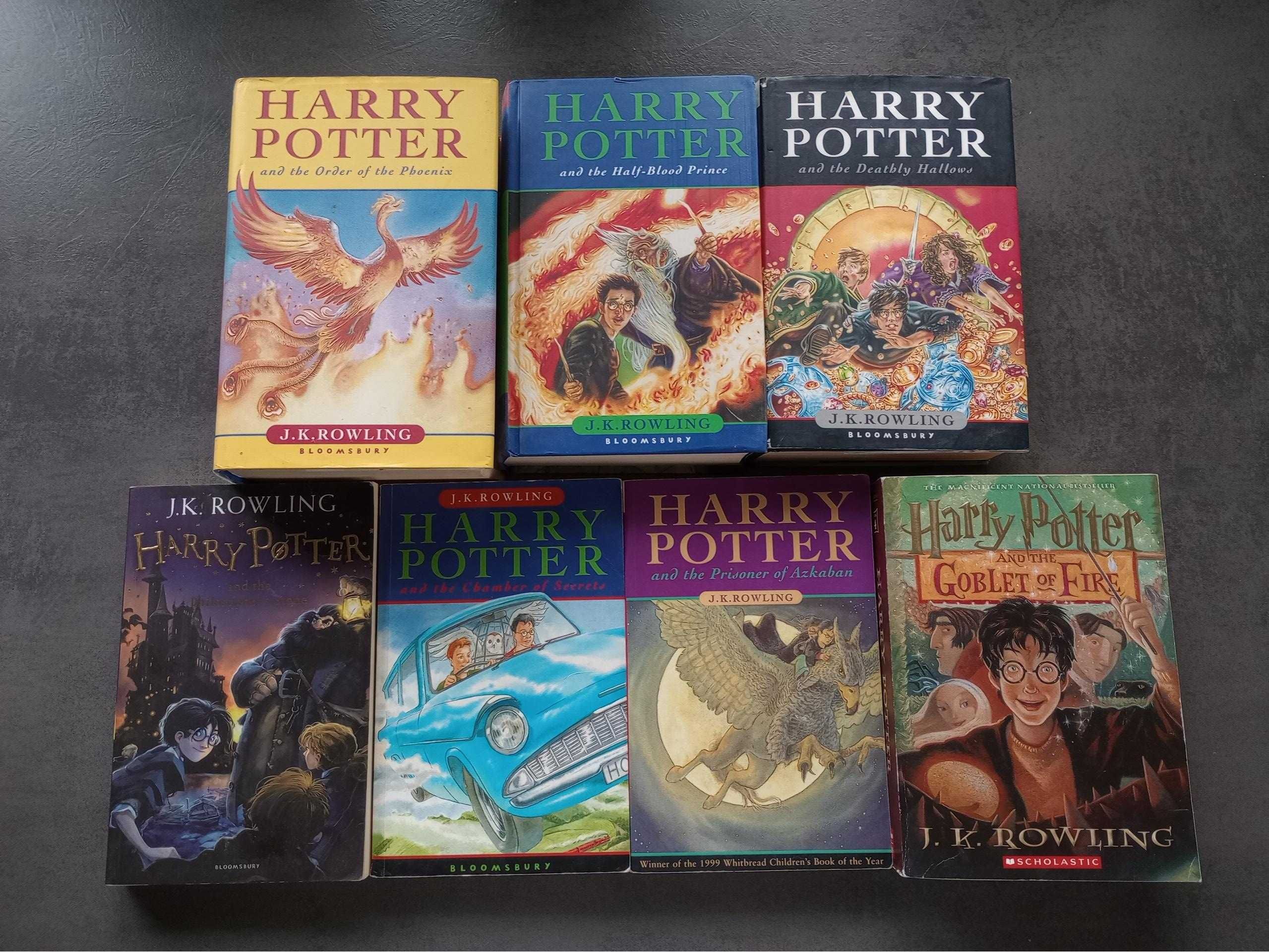 Harry Potter collection - komplet 7 books - j. angielski
