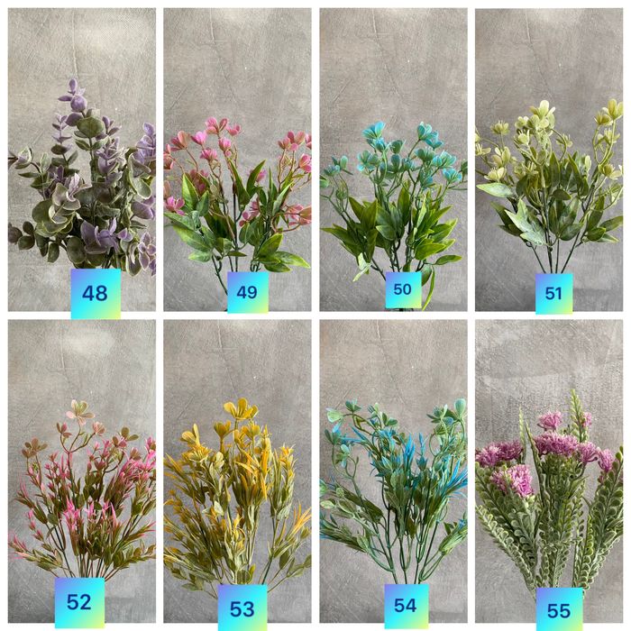 Декоративна штучна зелень для букетів