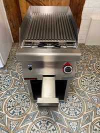 KROMET - Grill lawowy 7 kW na podstawie szafkowej otwartej 700.OGL-400