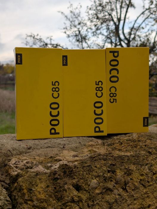Poco c85 (8/256 Global dual sim мастер бокс запечатанный абсолютно нов