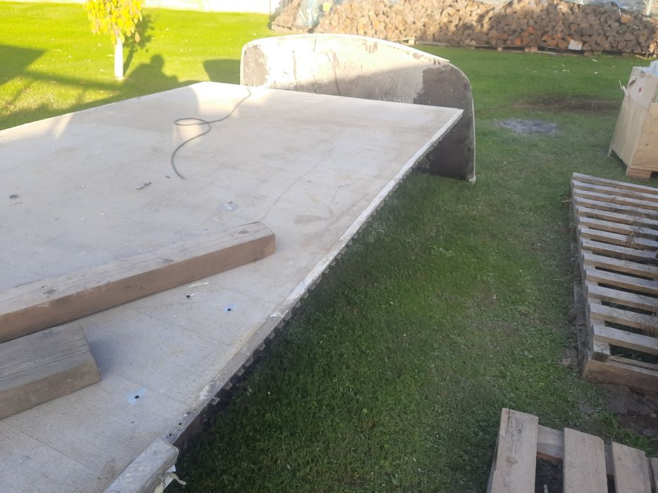 Platforma deski aluminiowe skrzynia