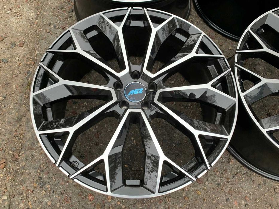 4x felgi AEZ LEIPZIG Dark 22x9,5 rozstaw 5x112 ET 32 NOWE AUDI Q7 Q8