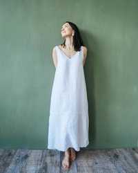 Сукня плаття льон платье лён Massimo Dutti