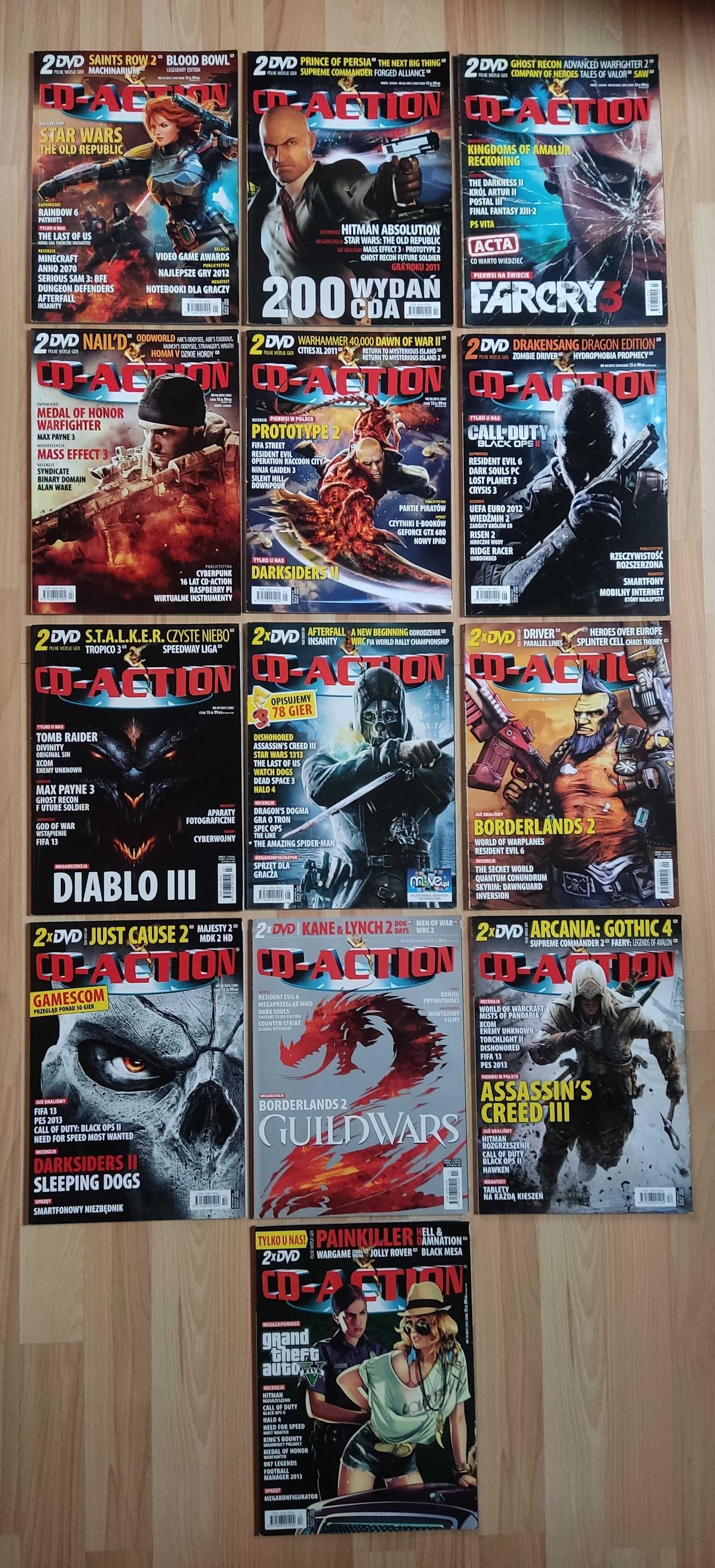 CD-ACTION Numery 1-13 / 2012 Gazeta Cały Rok - Magazyn - Czasopismo