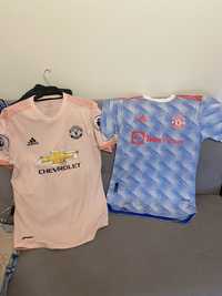 2 x koszulki Manchester United XL Adidas zestaw