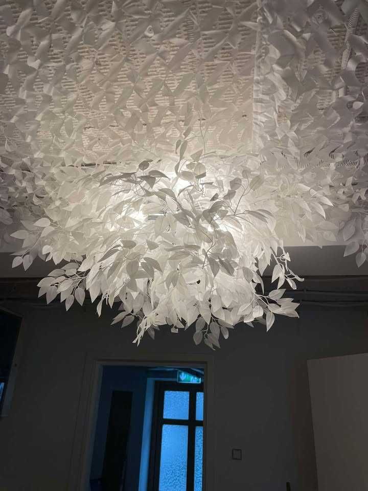 Siatka dekoracyjna biała 3m x 4m