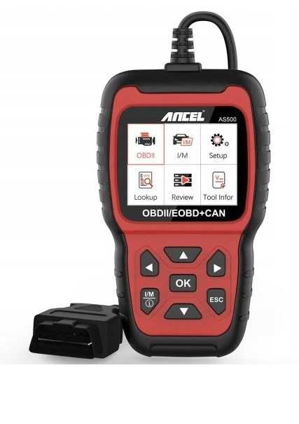 Ancel AS500 OBD2 SKANER | Polski język | Skaner diagnostyczny | Tester