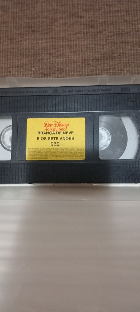 Cassetes  de vídeo originais da Walt Disney