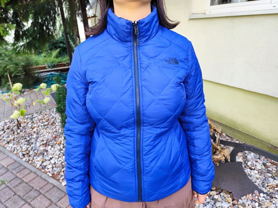 kurtka puchowa The North Face 700 cuin dwustrona pikowana puch trekkin