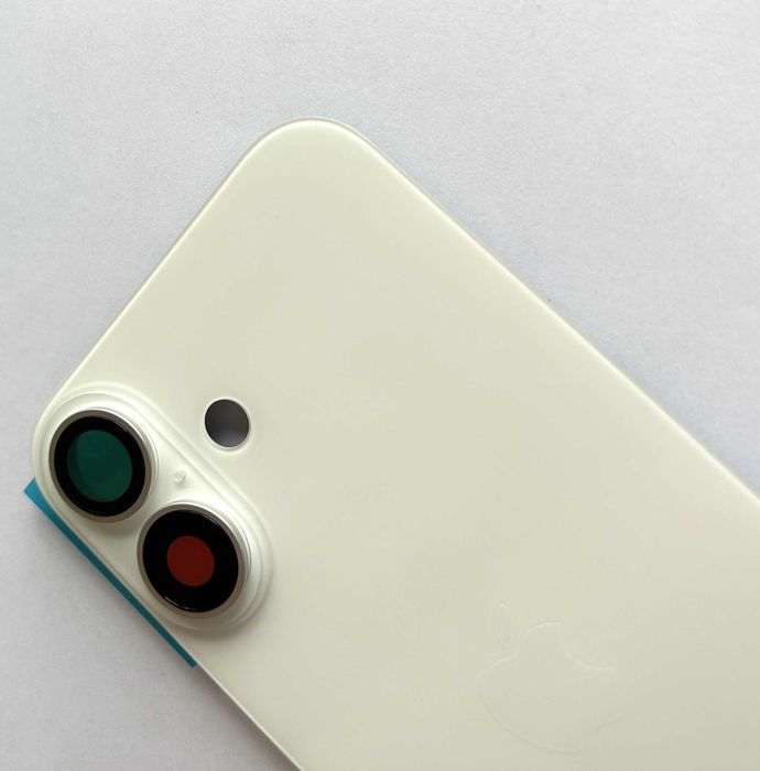 Tylna klapka tył szkło iPhone 16 z magnesami KOLOR Biały White