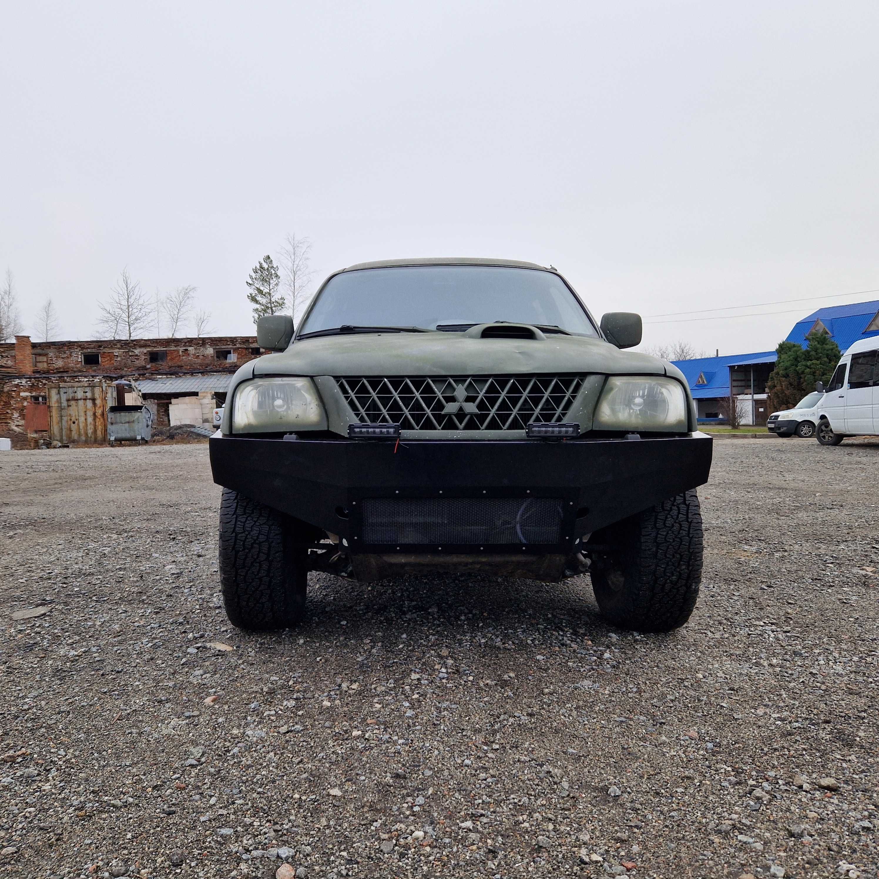 Силовой бампер для Mitsubishi L200