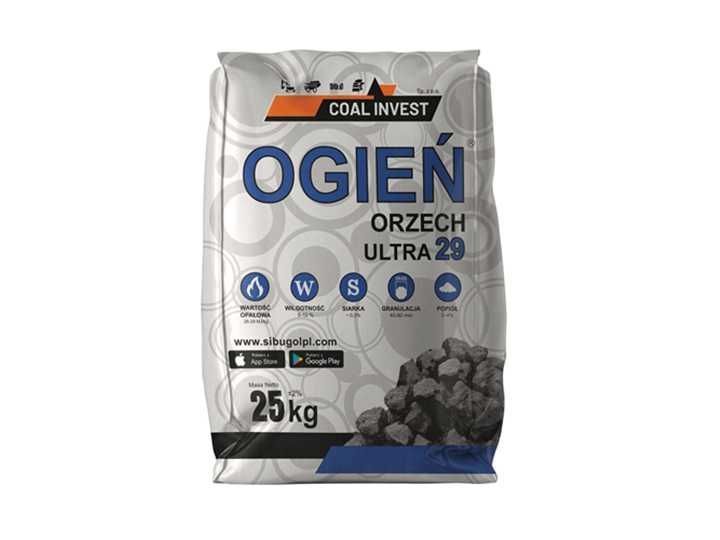 Orzech OGIEŃ ULTRA 26-29kj węgiel workowany