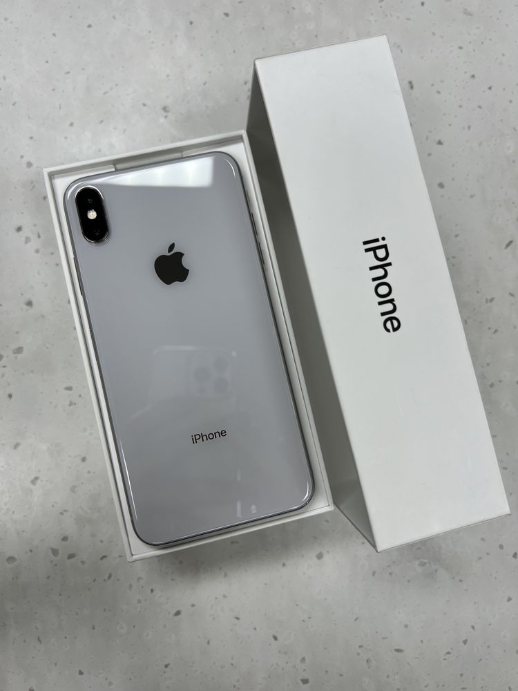 iPhone XS Max 64gb Silver Unlock Ідеал з Гарантією