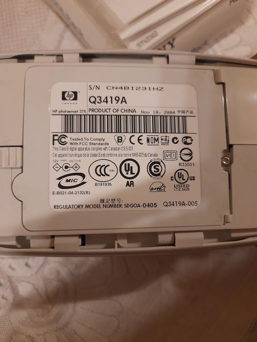 Фотопринтер HP Photosmart 375 | Плюс розхідні матеріали від Sony