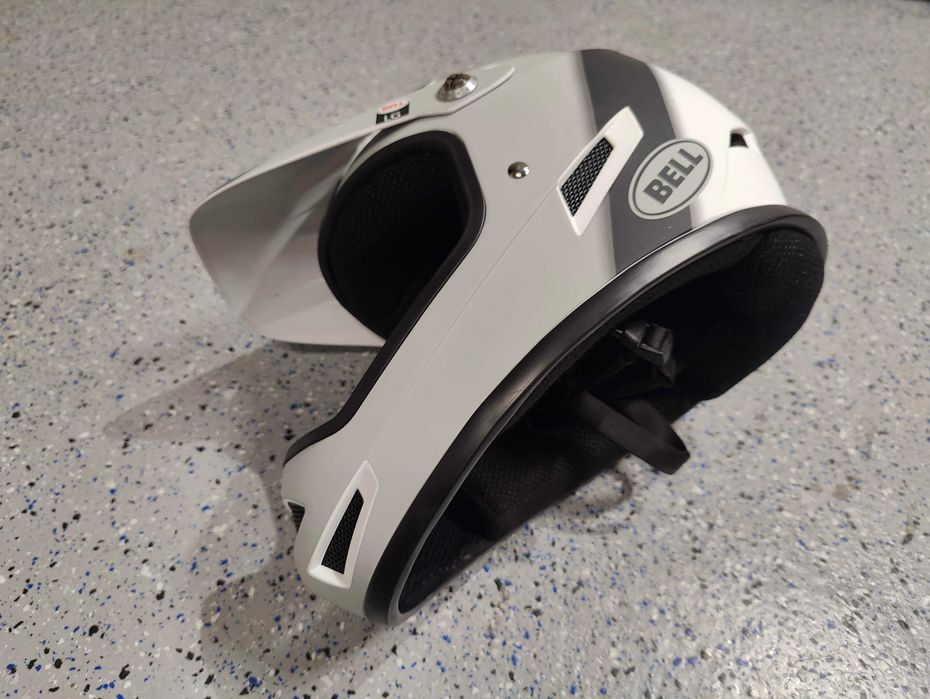 Kask Rowerowy Bell Fullface Sanction biały - rozmiar L