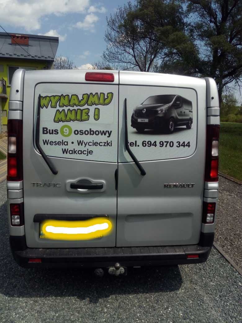 Wynajem BUS Renault Trafic 9osobowy