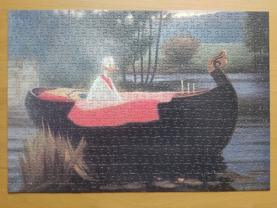 Puzzle Tactic, 500 el. Waterhouse. Kaj Stenvall