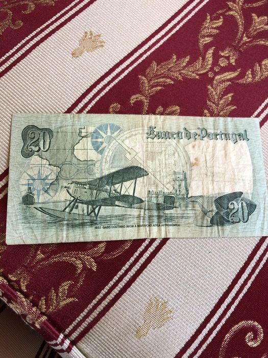 Nota de 20 escudos
