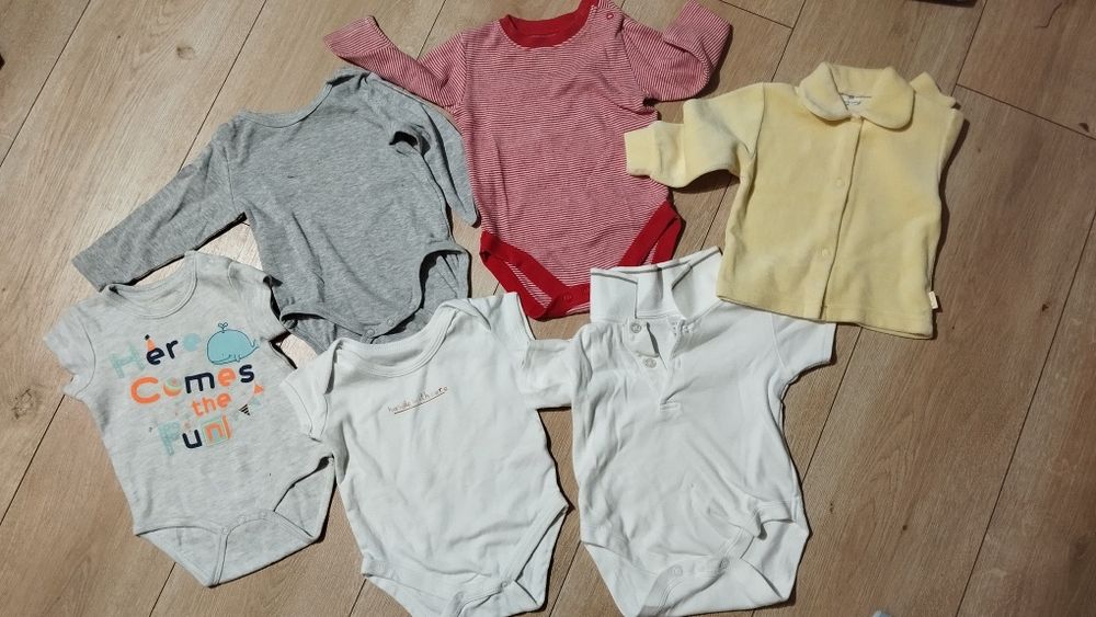 Zestaw ubrań dla chłopca 62-68cm 35 sztuk