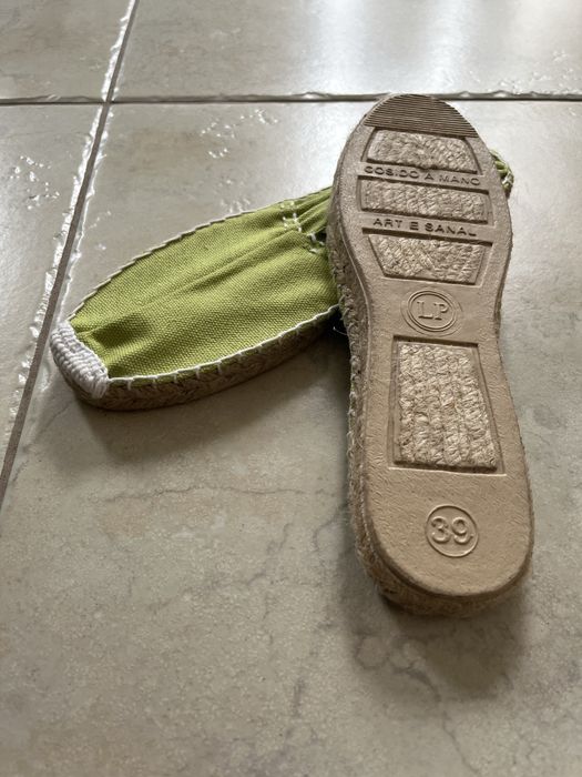 Espadryle nowe damskie hiszpanskie rozm 39