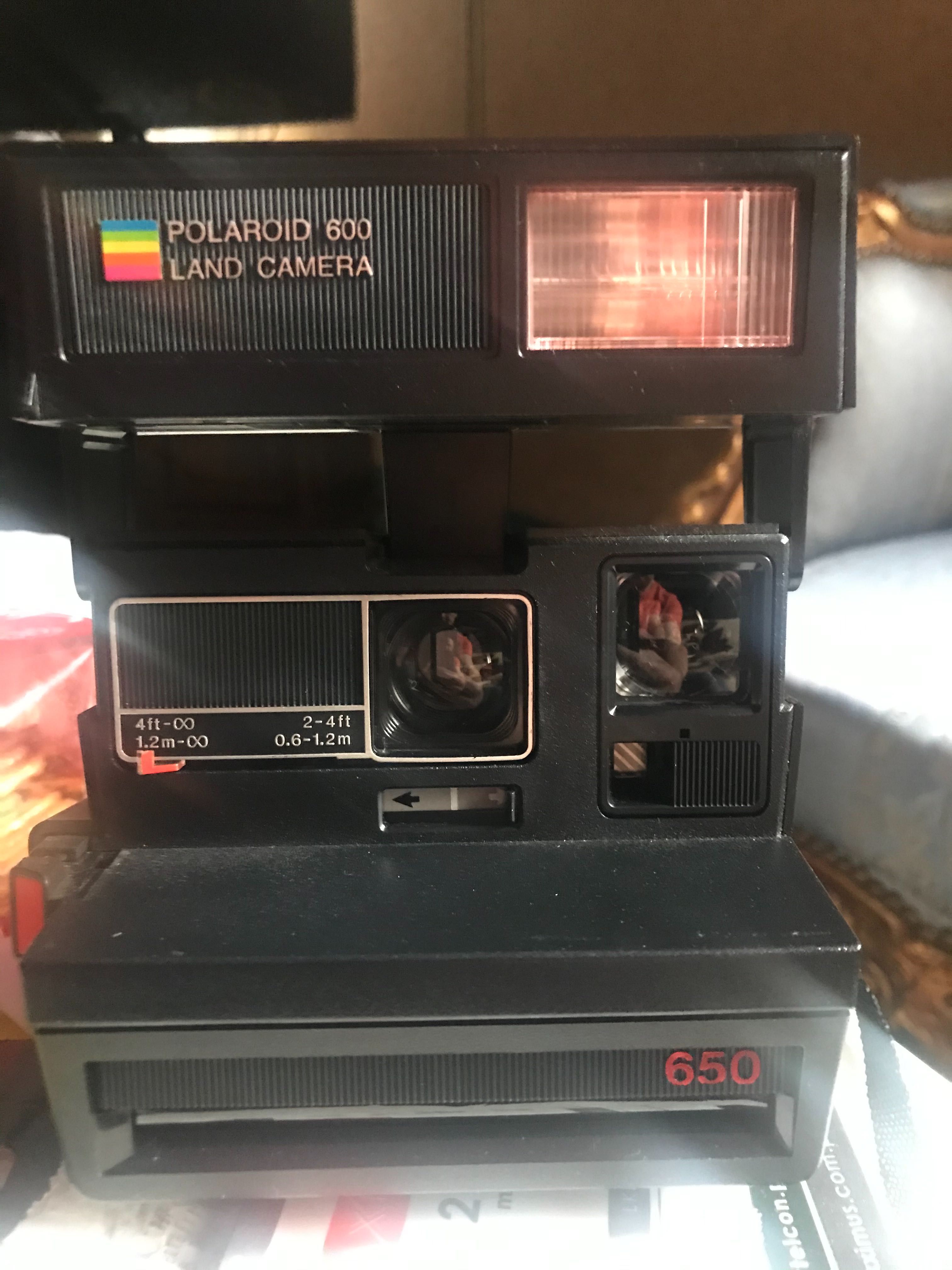 Aparat polaroid  uzywany