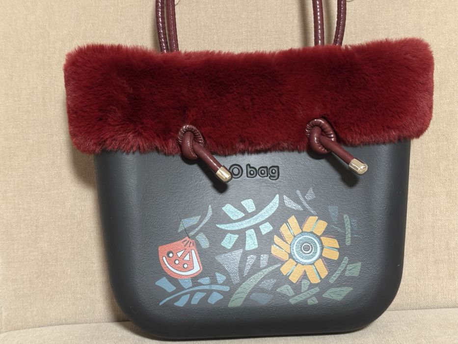 Torebka O bag mini jak nowa uchwyty organizer opaska obag