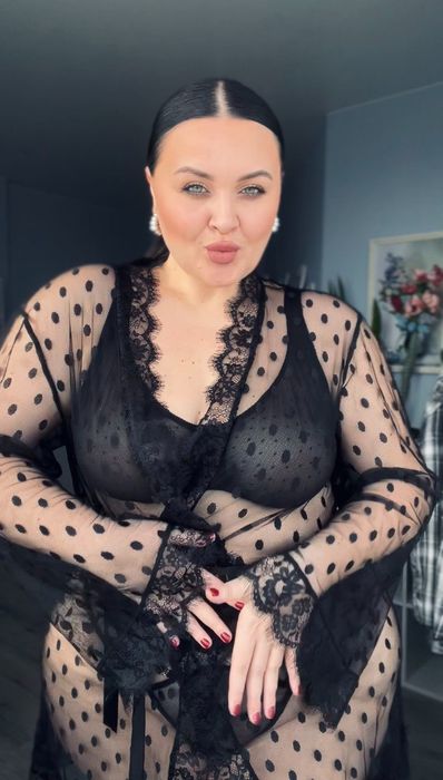 Пеньюар женский прозрачный от бренда Ella For Women