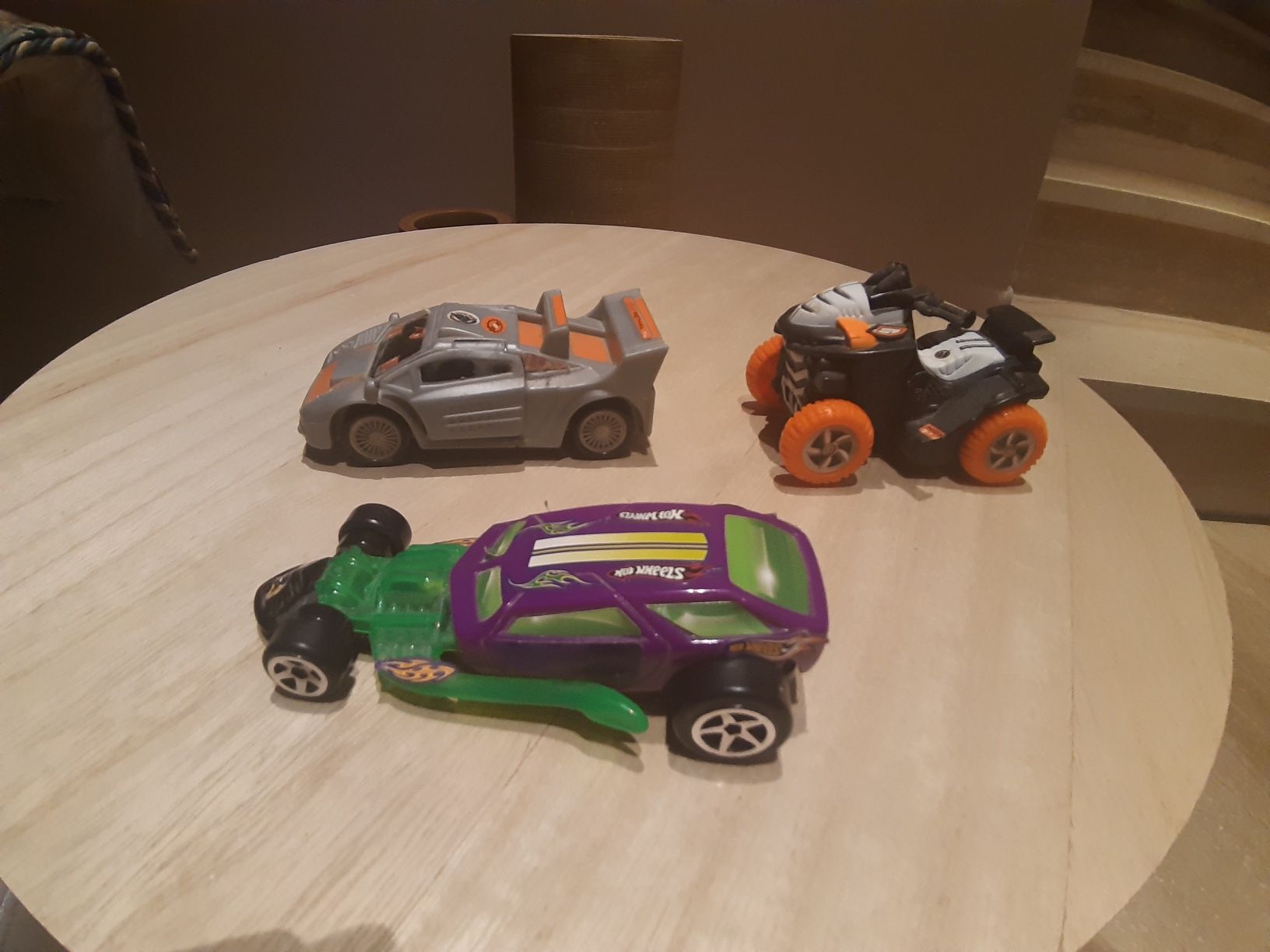 Hot Wheels action man samochód autko quad Marvel smyk empik 3 szt